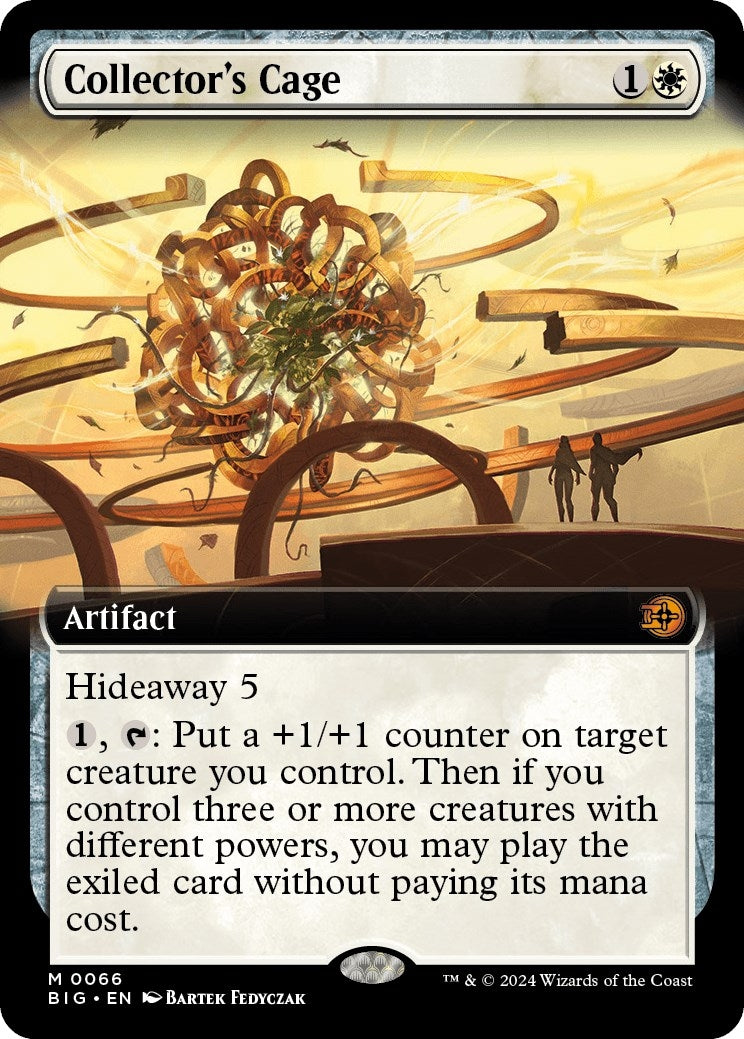 Collector’s Cage (Extended Art) (66) [BIG] - MTG Single