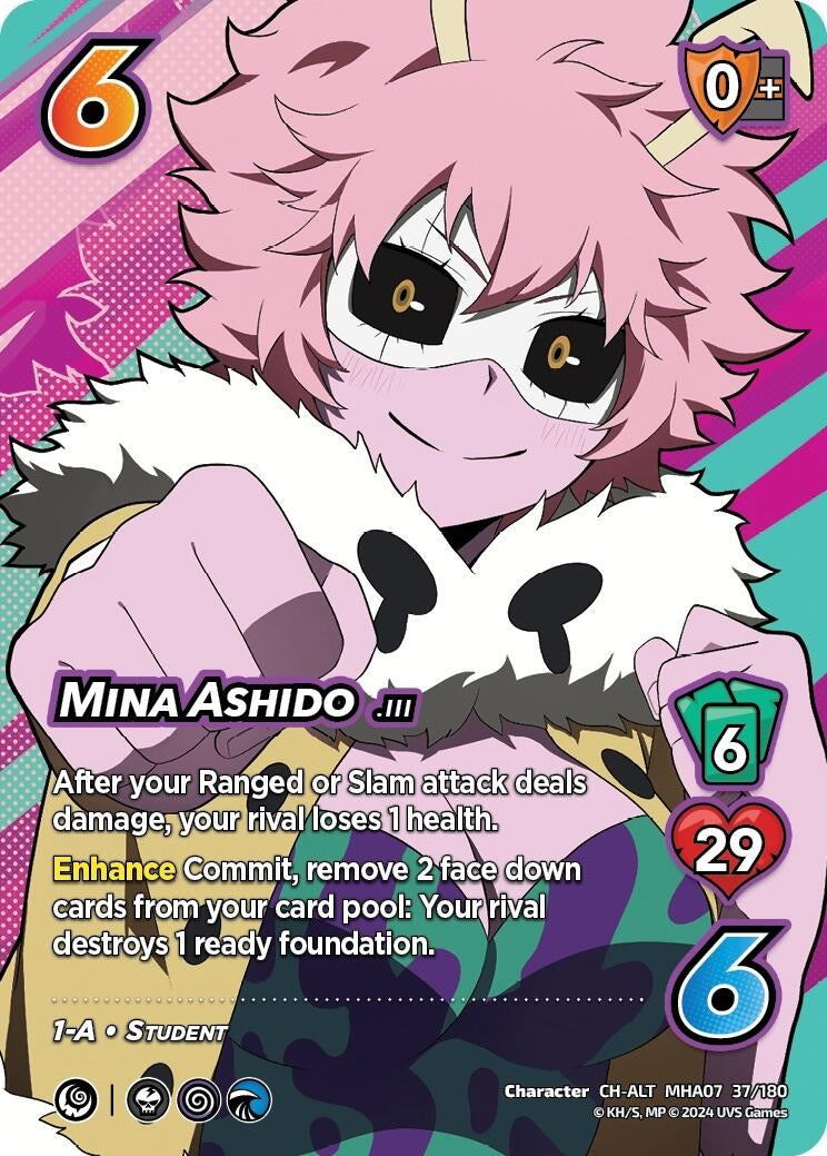 Mina Ashido (Alternate Art) (37) [MHA7] - UniVersus Single