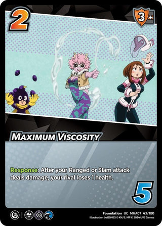 Maximum Viscosity (43) [MHA7] - UniVersus Single
