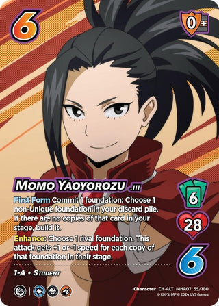 Momo Yaoyorozu (Alternate Art) (55) [MHA7] - UniVersus Single