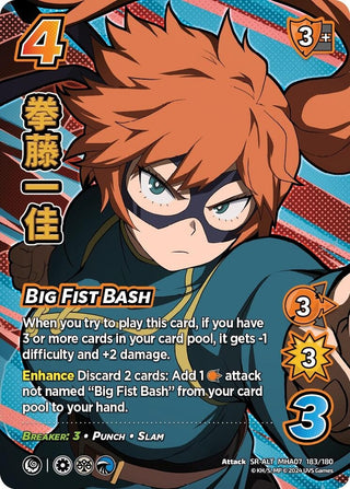 Big Fist Bash (Alternate Art) (183) [MHA7] - UniVersus Single