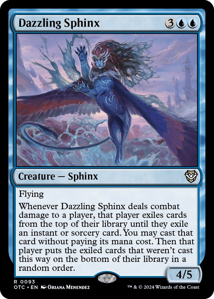 Dazzling Sphinx (93) [OTC] - MTG Single