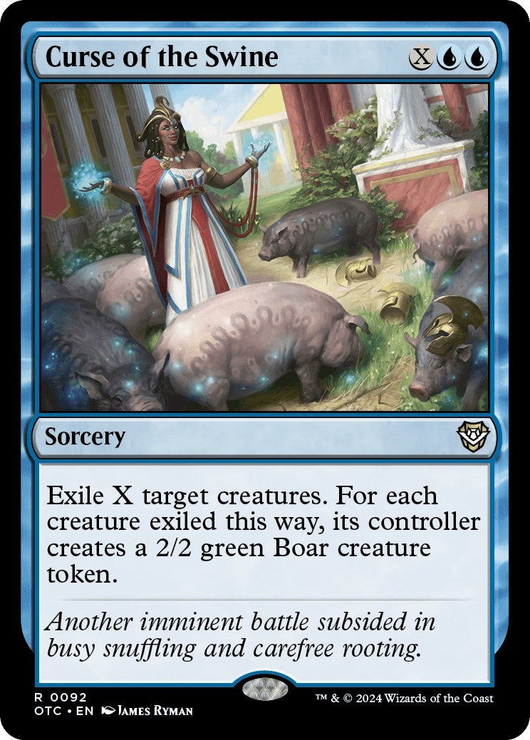 Curse of the Swine (92) [OTC] - MTG Single
