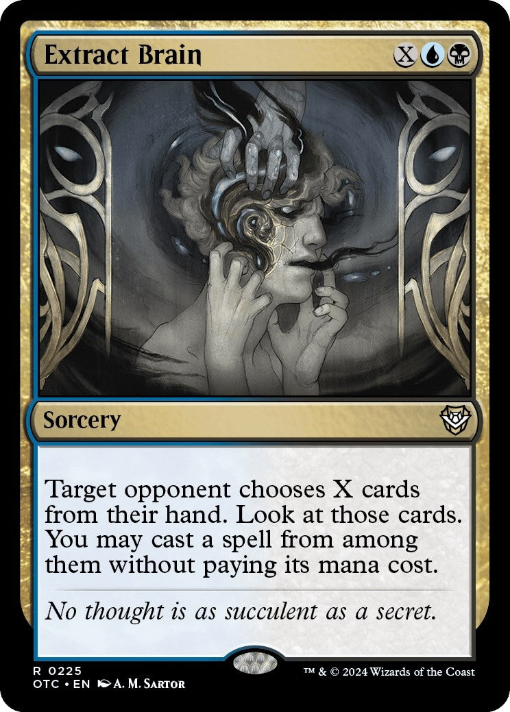 Extract Brain (225) [OTC] - MTG Single
