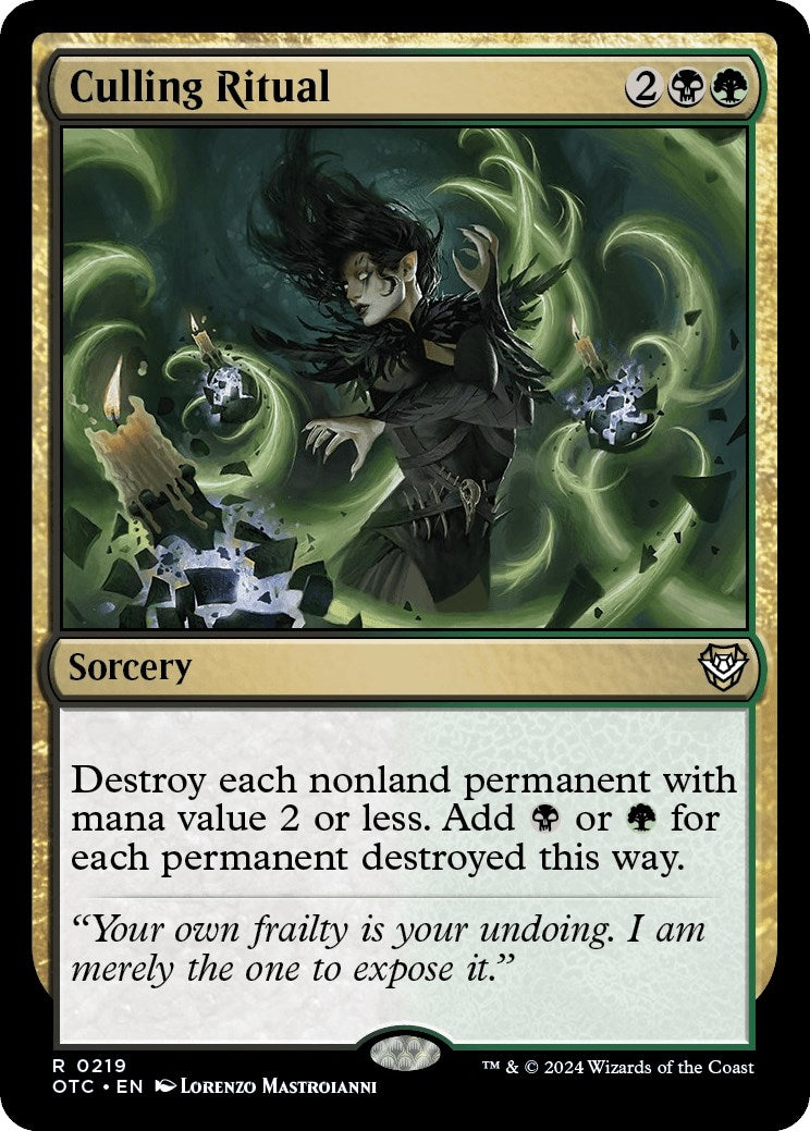 Culling Ritual (219) [OTC] - MTG Single