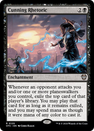 Cunning Rhetoric (129) [OTC] - MTG Single