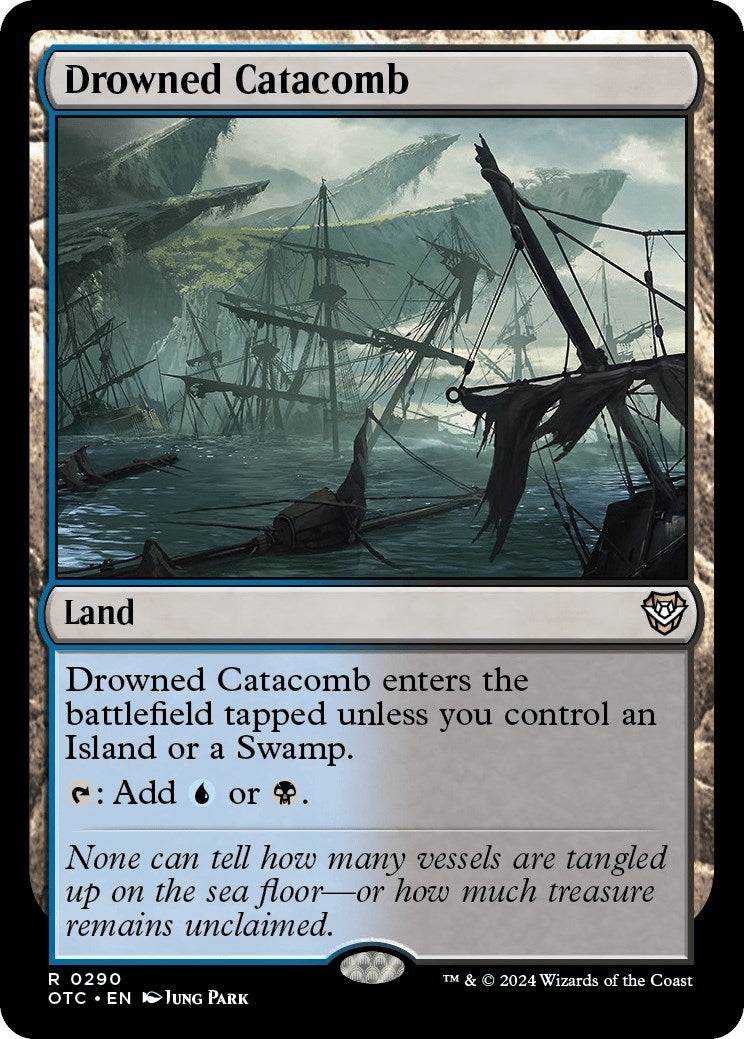 Drowned Catacomb (290) [OTC] - MTG Single