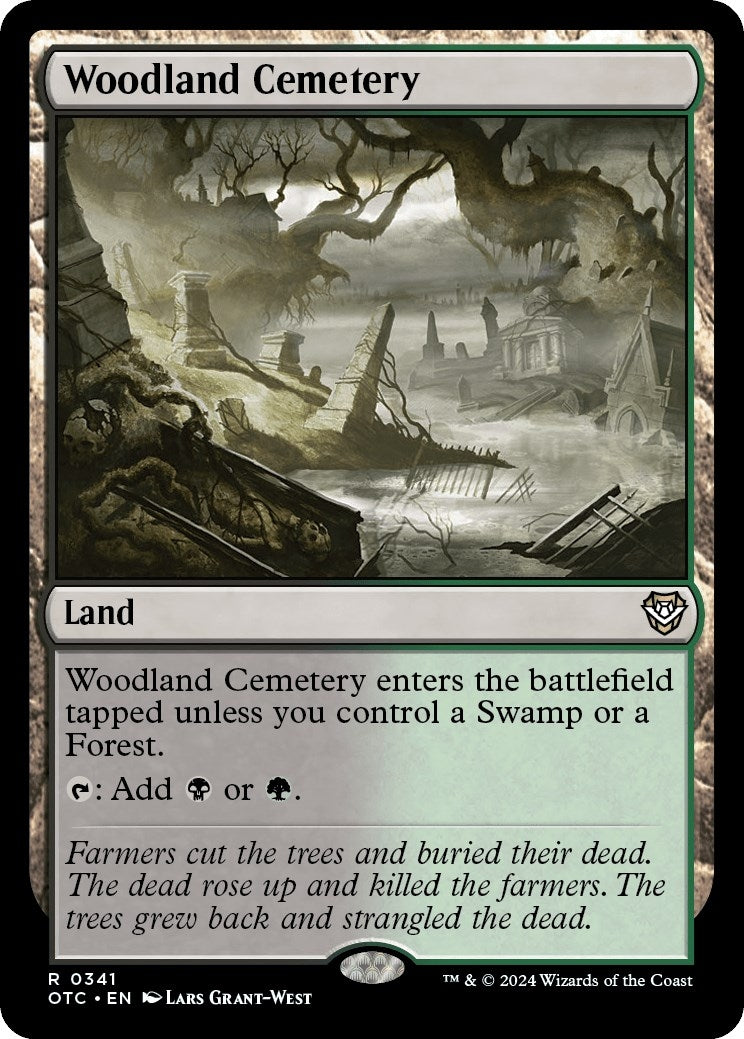 Woodland Cemetery (341) [OTC] - MTG Single