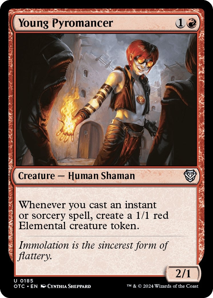 Young Pyromancer (185) [OTC] - MTG Single