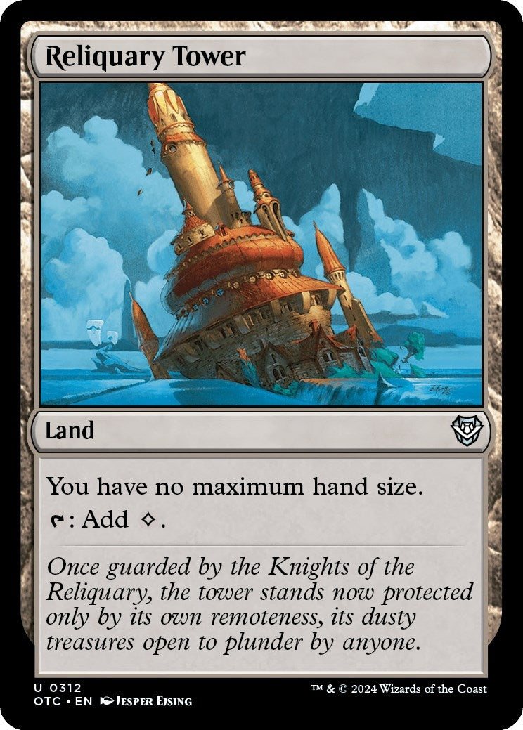 Reliquary Tower (312) [OTC] - MTG Single