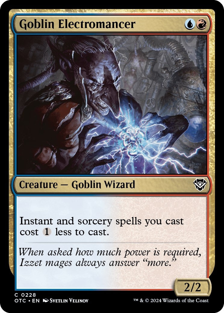Goblin Electromancer (228) [OTC] - MTG Single