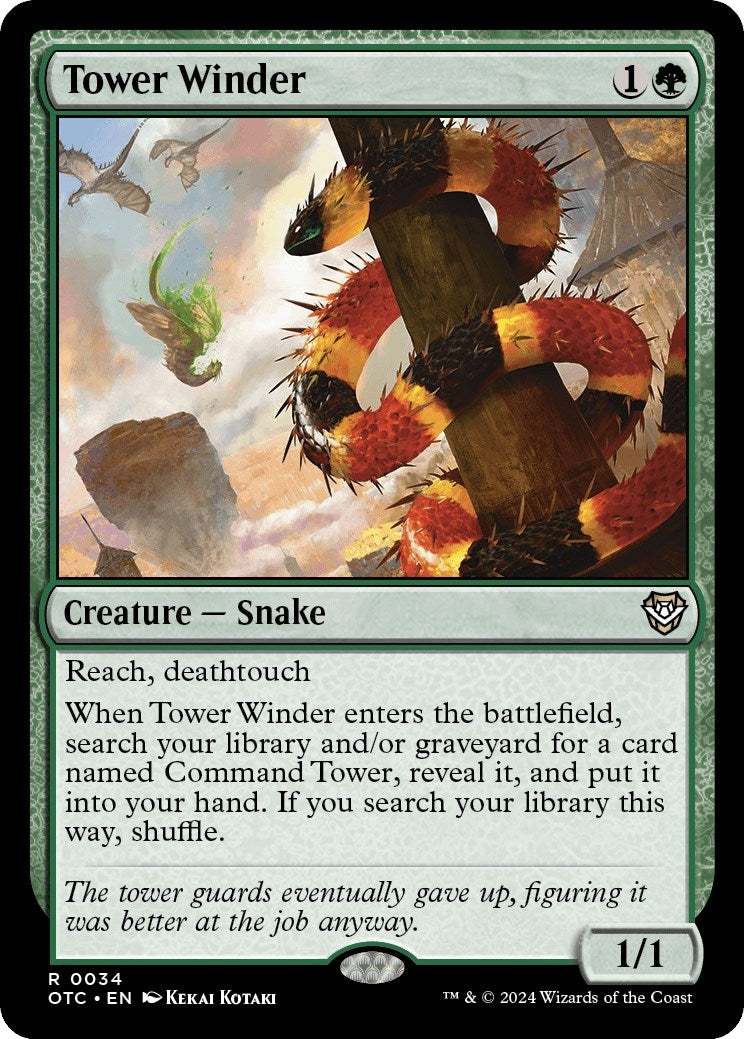 Tower Winder (34) [OTC] - MTG Single