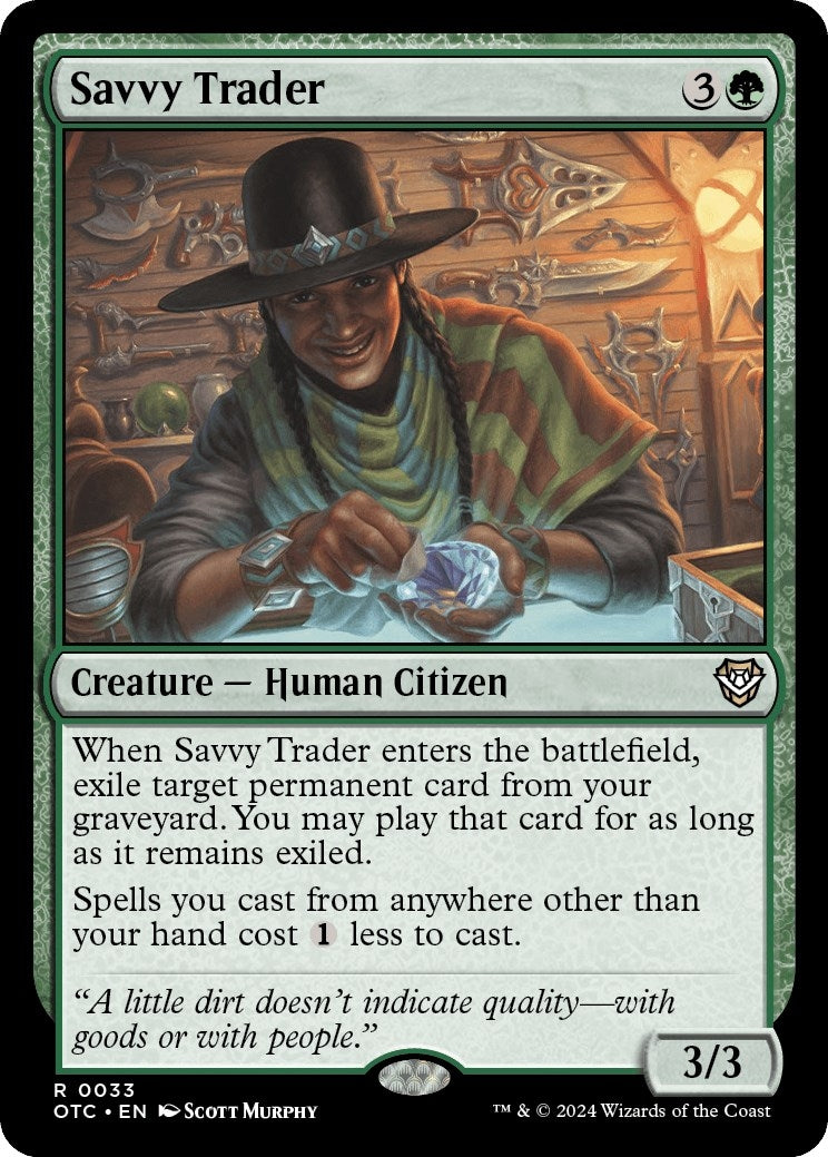 Savvy Trader (33) [OTC] - MTG Single