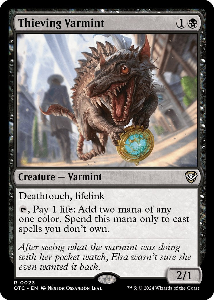Thieving Varmint (23) [OTC] - MTG Single
