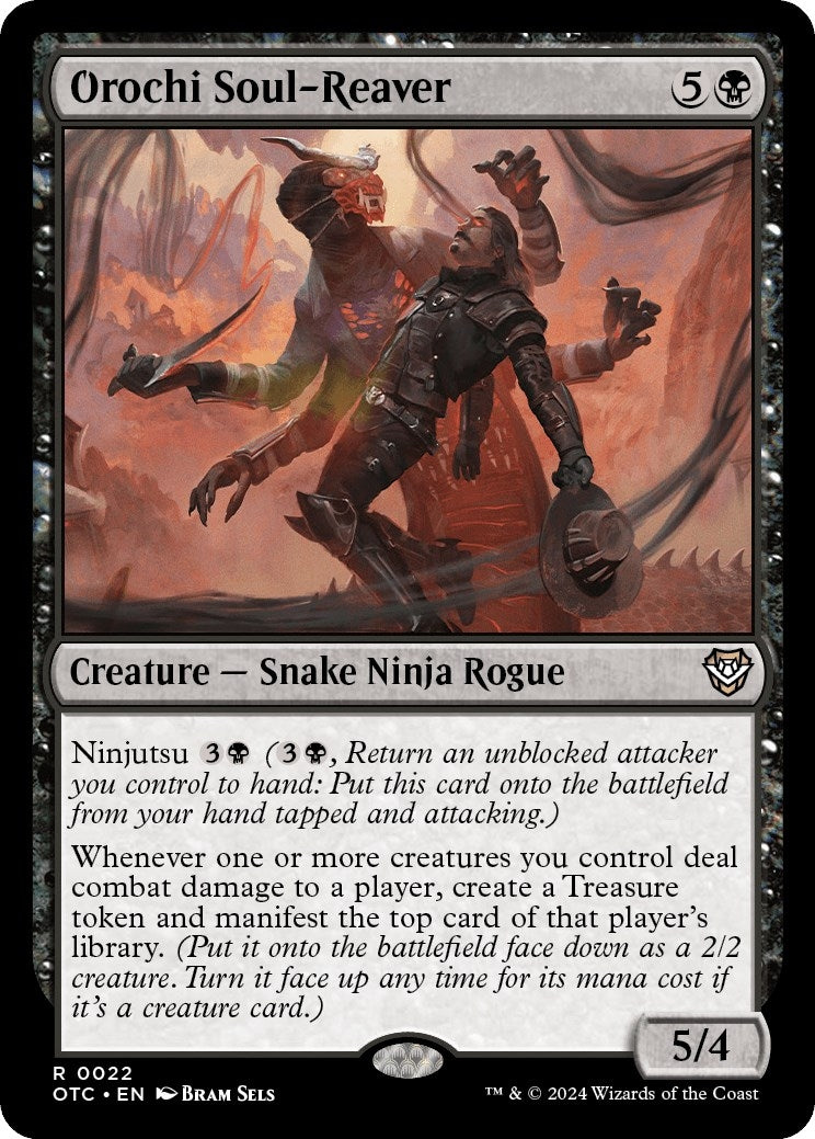 Orochi Soul-Reaver (22) [OTC] - MTG Single