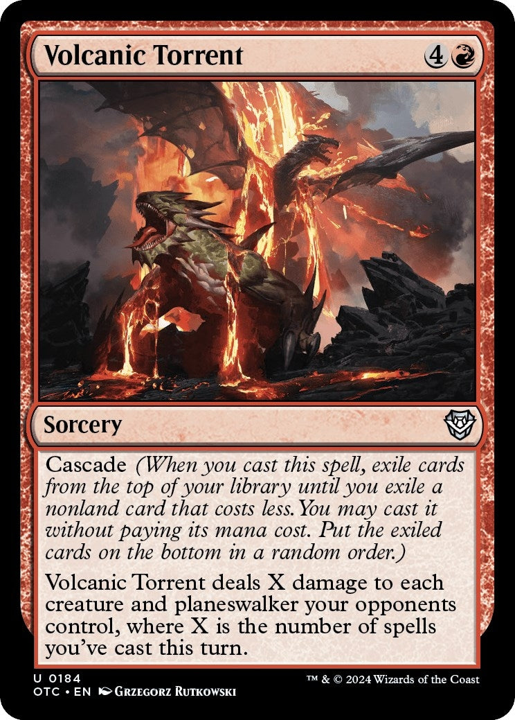 Volcanic Torrent (184) [OTC] - MTG Single
