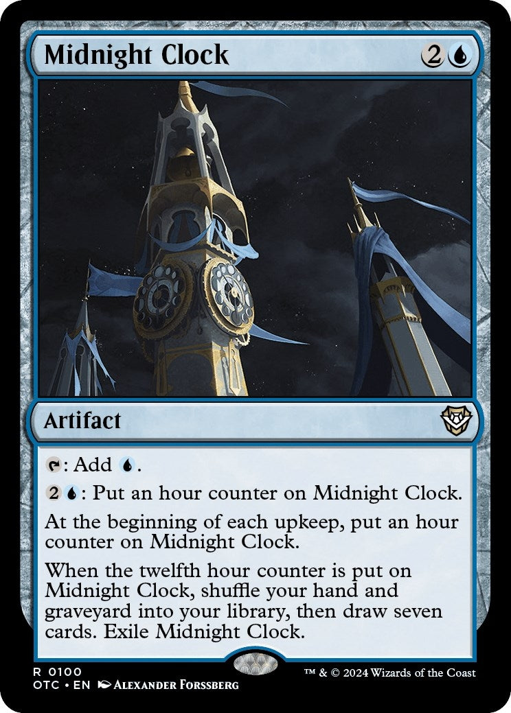 Midnight Clock (100) [OTC] - MTG Single