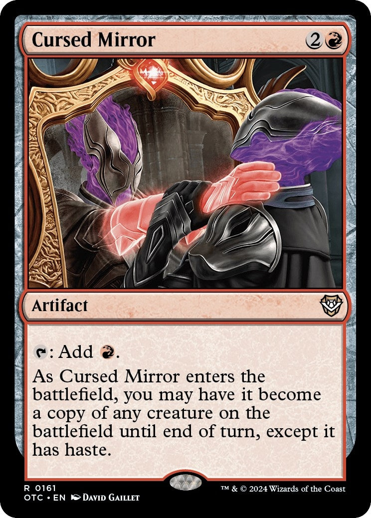 Cursed Mirror (161) [OTC] - MTG Single