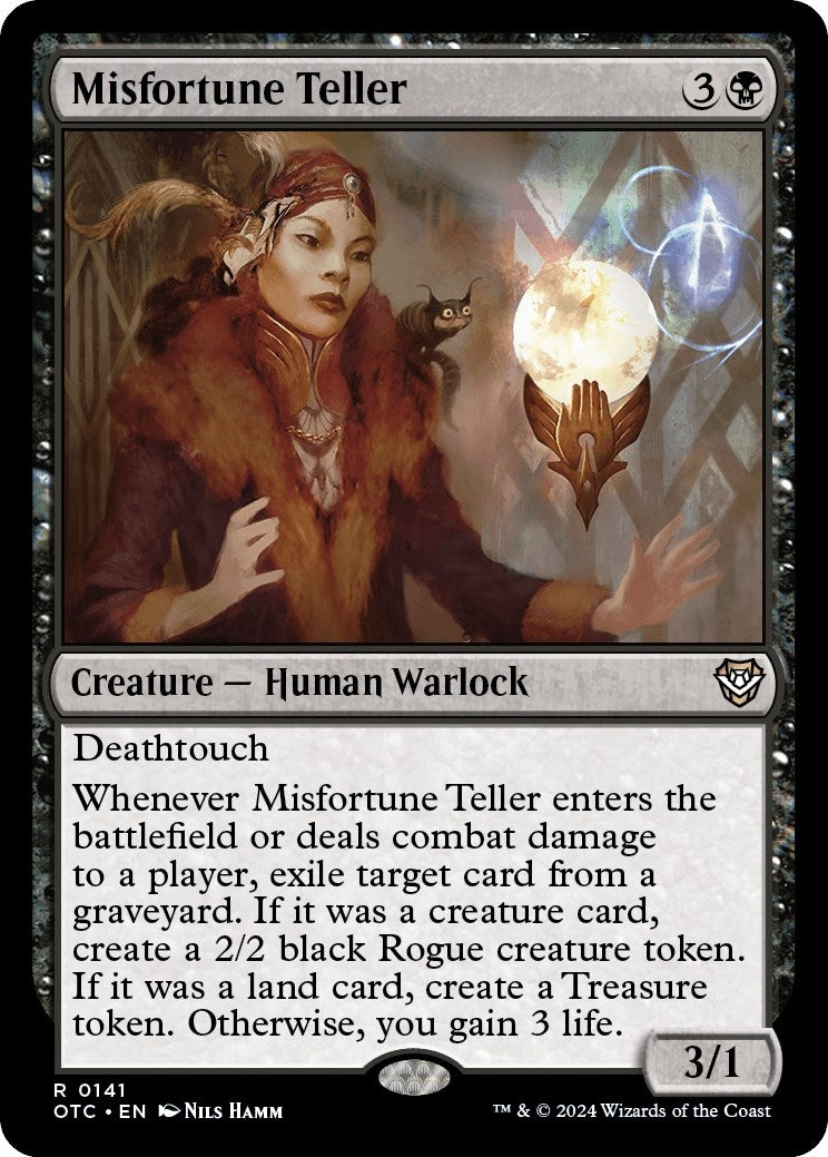 Misfortune Teller (141) [OTC] - MTG Single