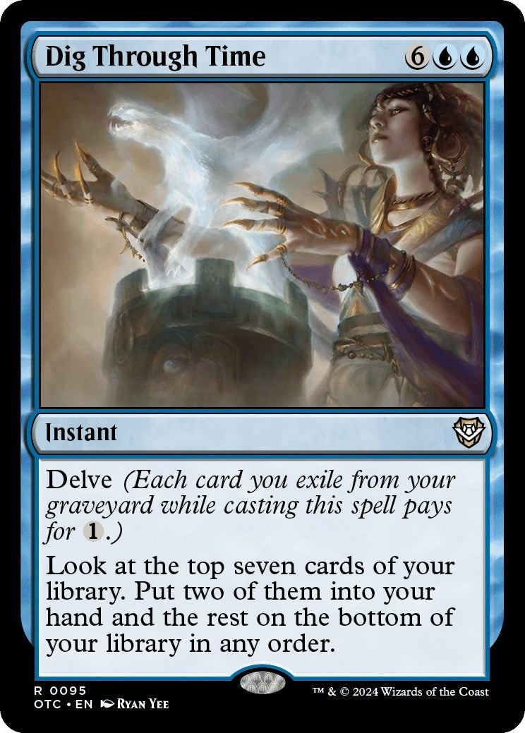 Dig Through Time (95) [OTC] - MTG Single