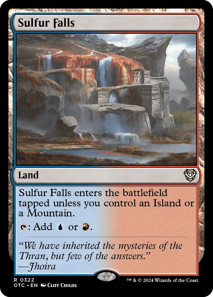 Sulfur Falls (322) [OTC] - MTG Single