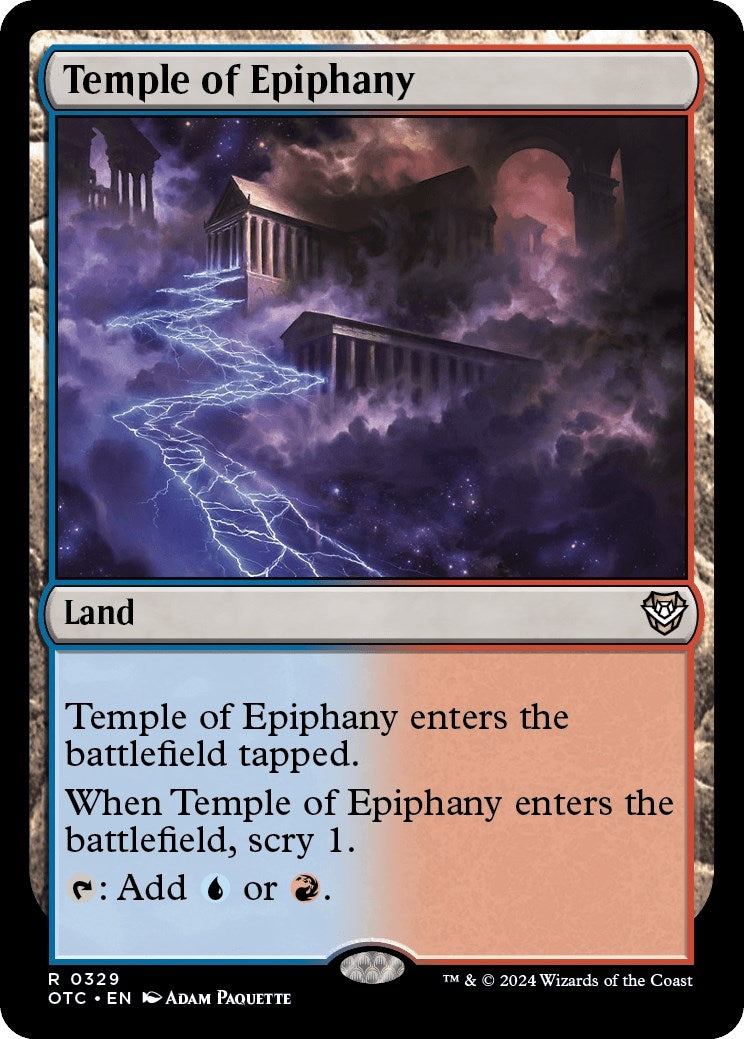 Temple of Epiphany (329) [OTC] - MTG Single