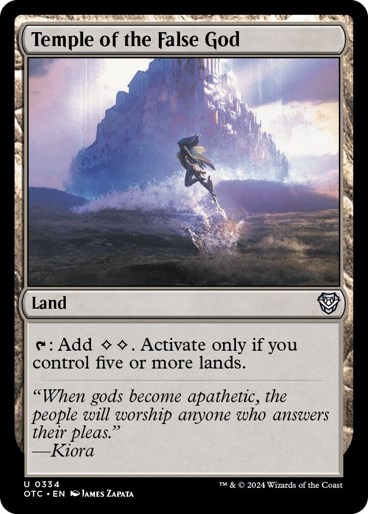 Temple of the False God (334) [OTC] - MTG Single