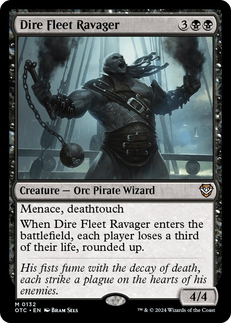 Dire Fleet Ravager (132) [OTC] - MTG Single