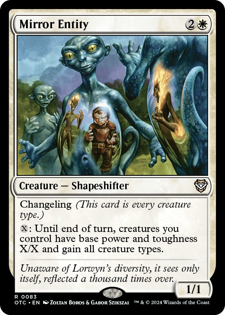 Mirror Entity (83) [OTC] - MTG Single