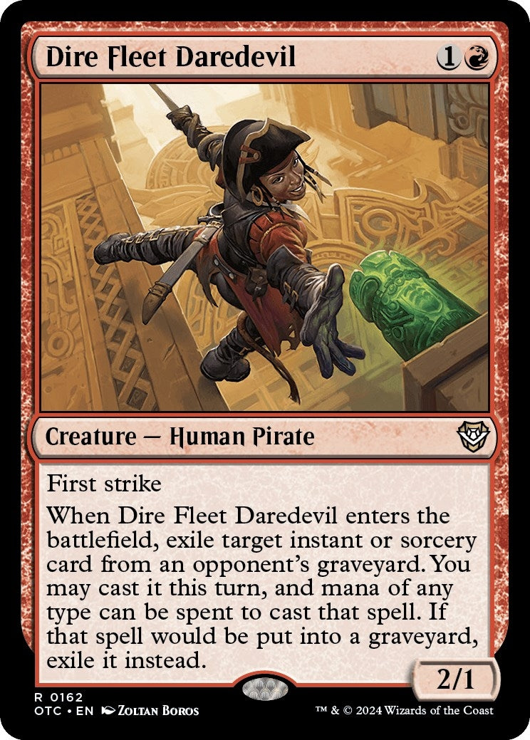 Dire Fleet Daredevil (162) [OTC] - MTG Single