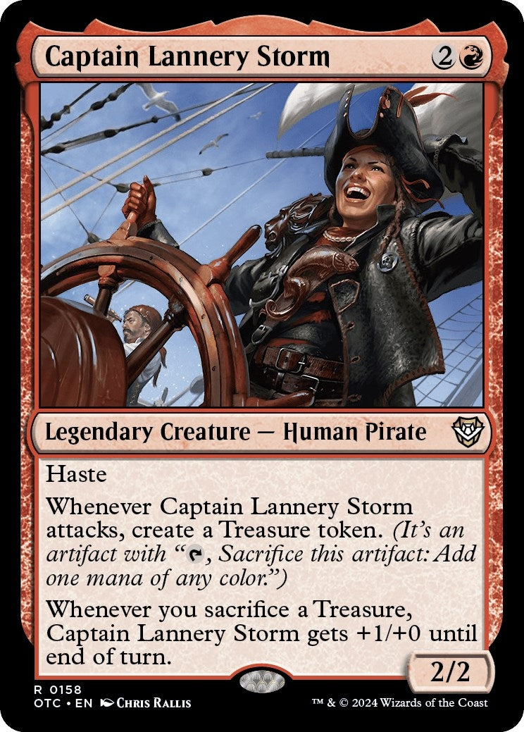 Captain Lannery Storm (158) [OTC] - MTG Single