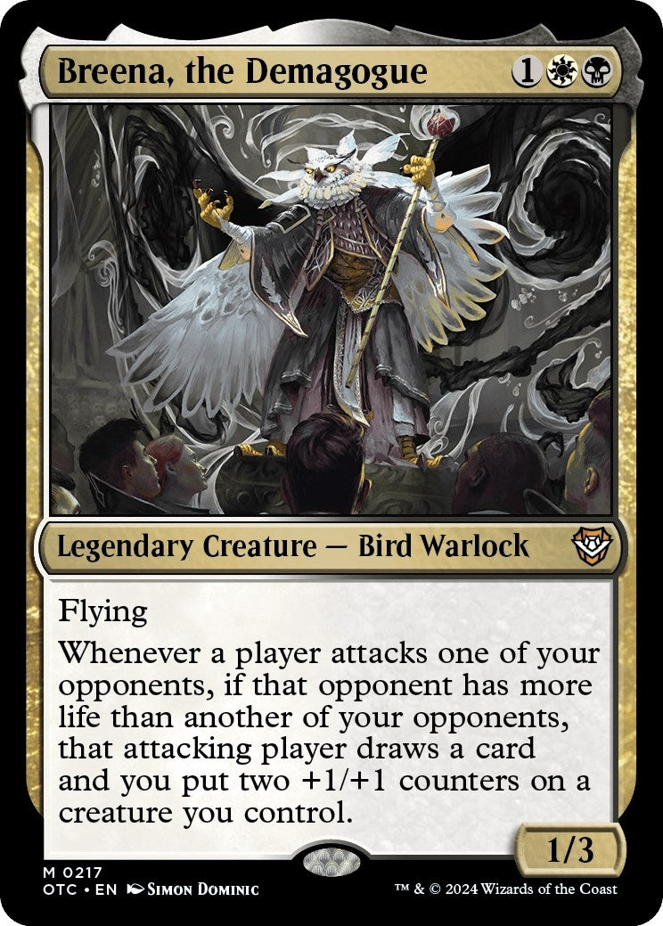 Breena the Demagogue (217) [OTC] - MTG Single