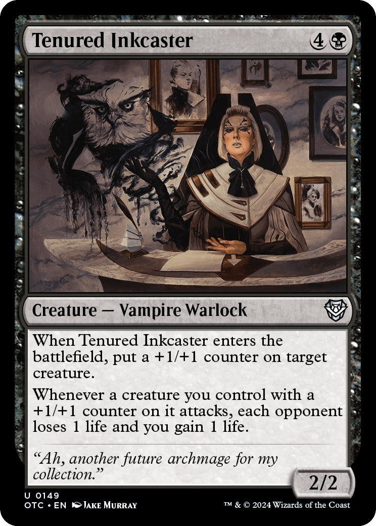 Tenured Inkcaster (149) [OTC] - MTG Single