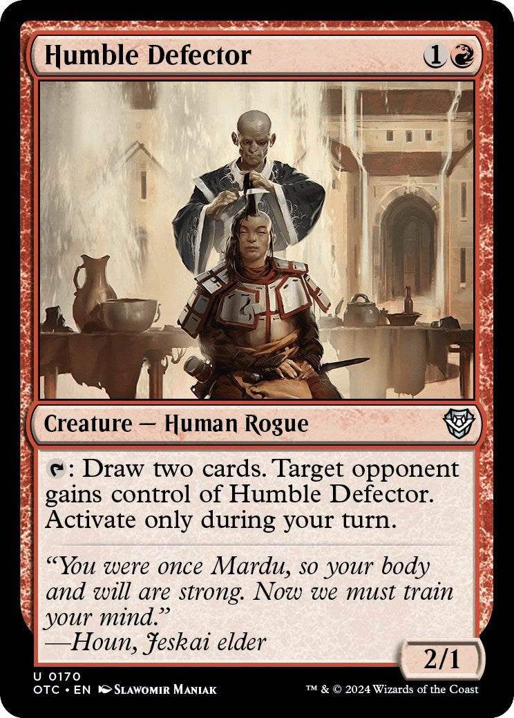 Humble Defector (170) [OTC] - MTG Single