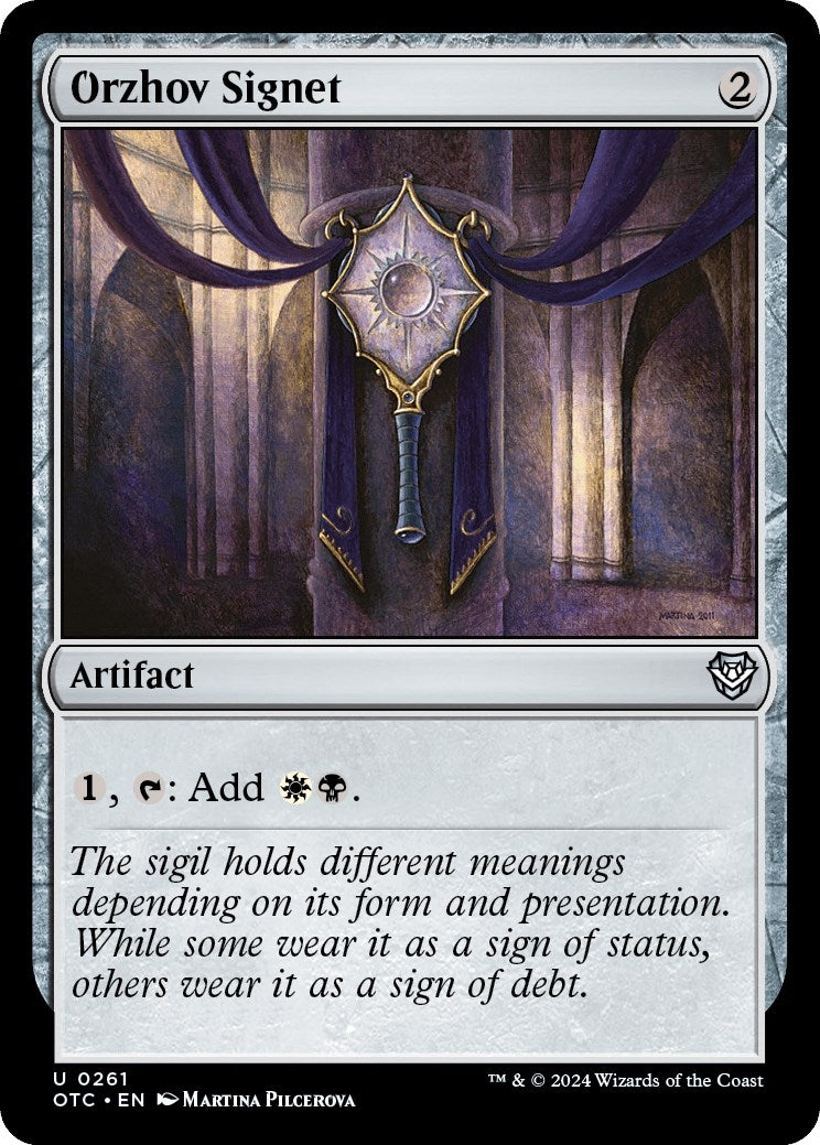 Orzhov Signet (261) [OTC] - MTG Single