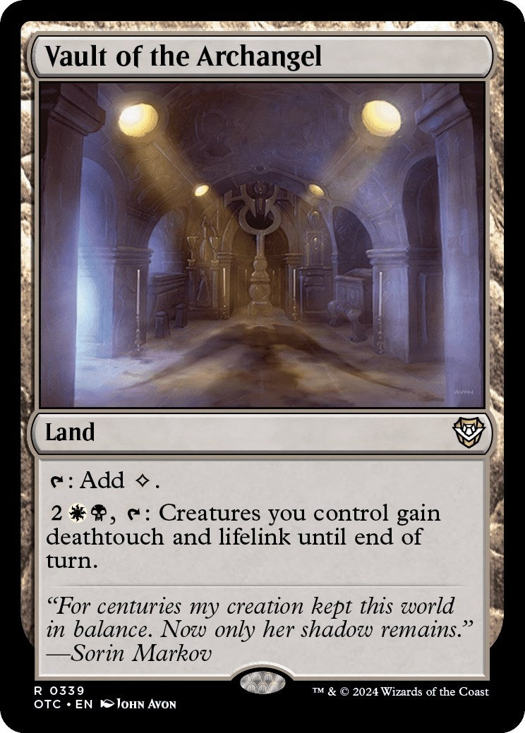 Vault of the Archangel (339) [OTC] - MTG Single