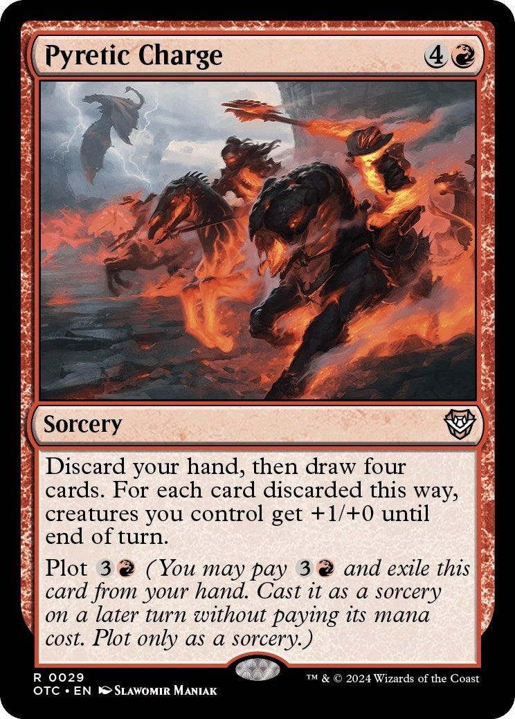 Pyretic Charge (29) [OTC] - MTG Single