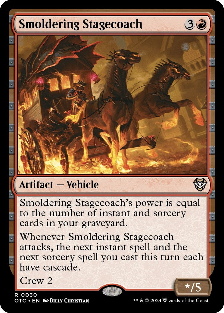 Smoldering Stagecoach (30) [OTC] - MTG Single