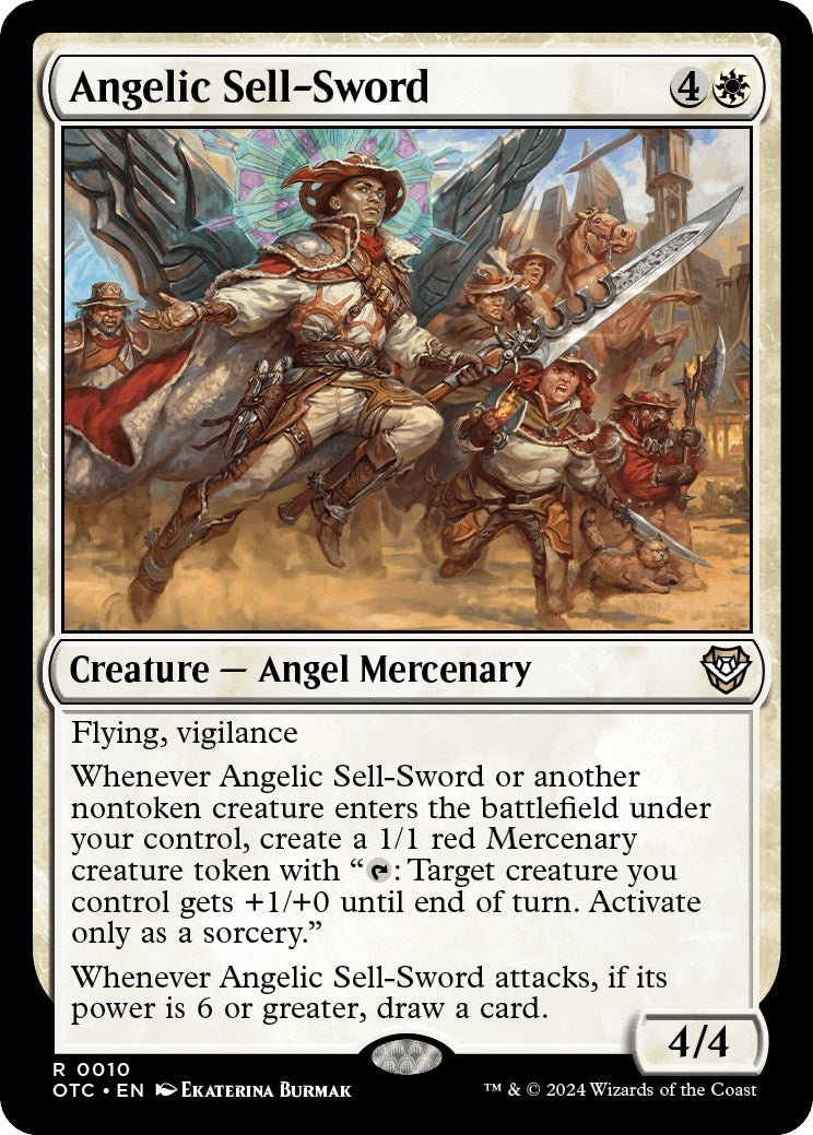 Angelic Sell-Sword (10) [OTC] - MTG Single