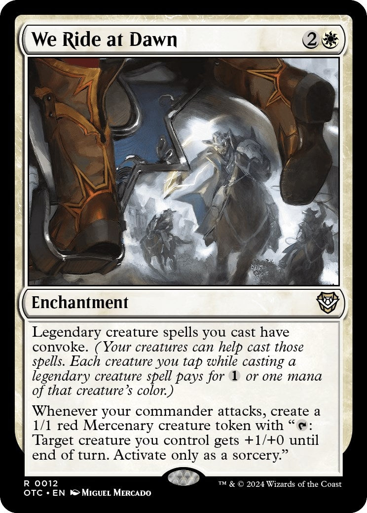 We Ride at Dawn (12) [OTC] - MTG Single
