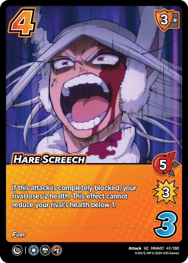 Hare Screech (47) [MHA7] - UniVersus Single