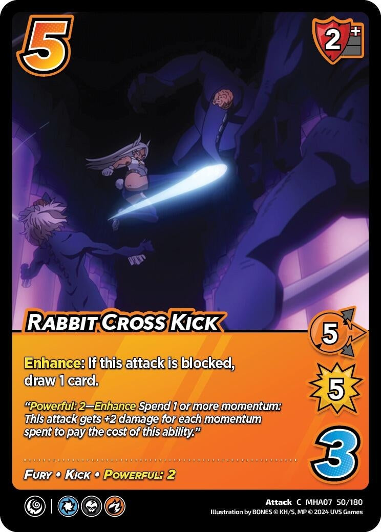 Rabbit Cross Kick (50) [MHA7] - UniVersus Single