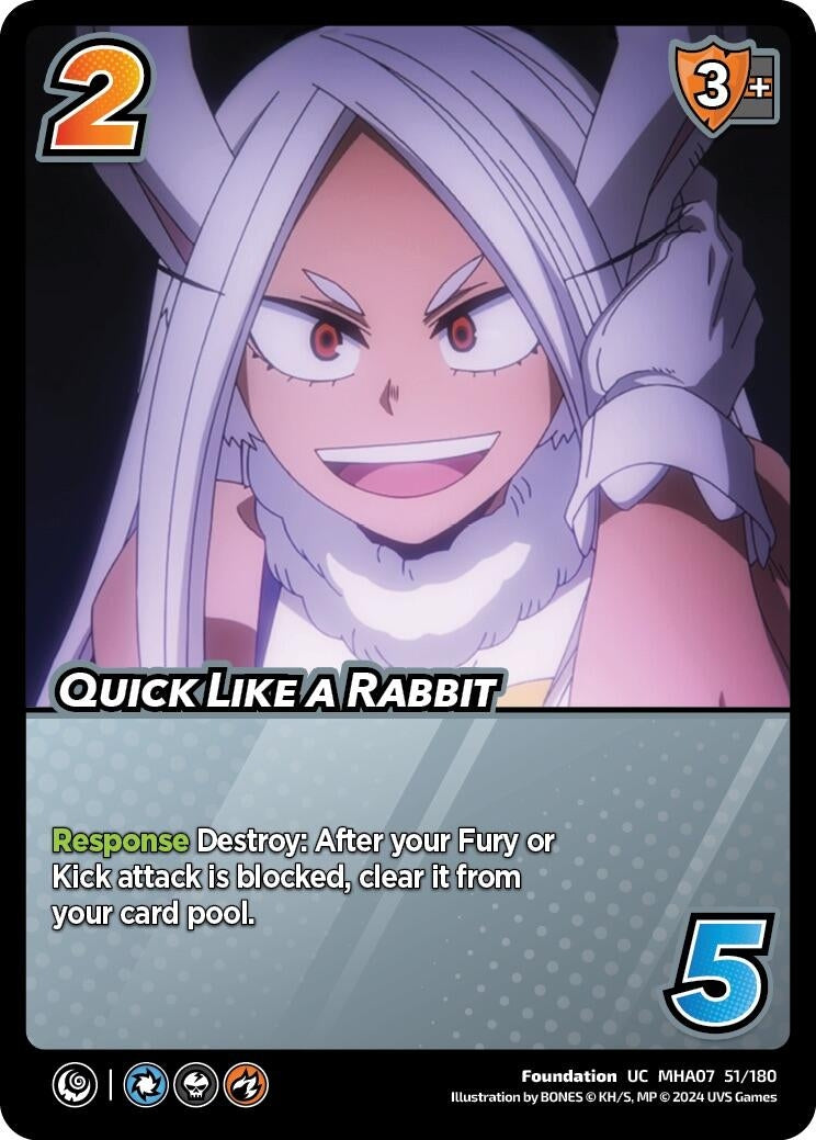 Quick Like a Rabbit (51) [MHA7] - UniVersus Single