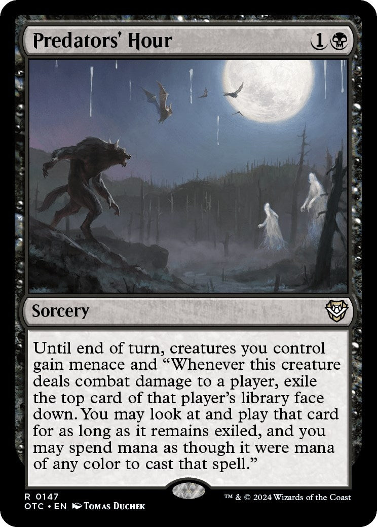 Predators’ Hour (147) [OTC] - MTG Single