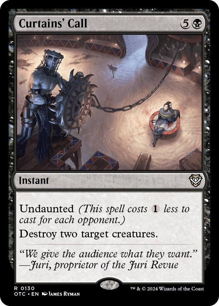 Curtains’ Call (130) [OTC] - MTG Single