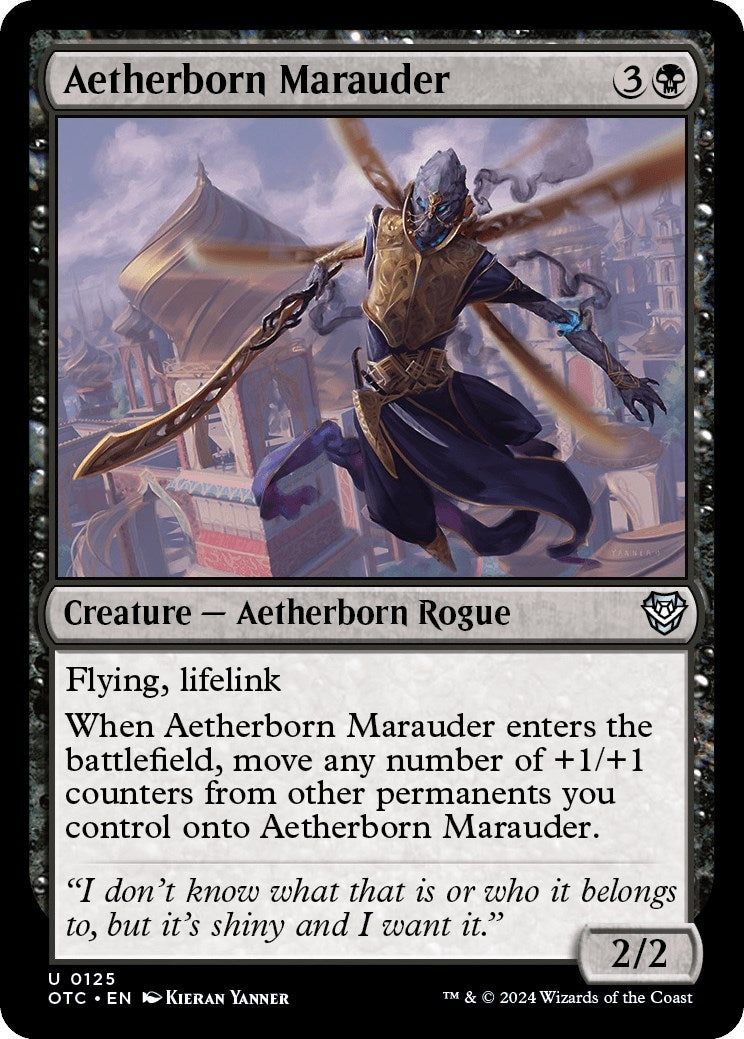 Aetherborn Marauder (125) [OTC] - MTG Single