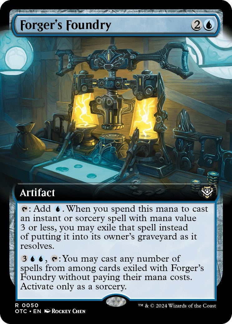 Forger’s Foundry (Extended Art) (50) [OTC] - MTG Single