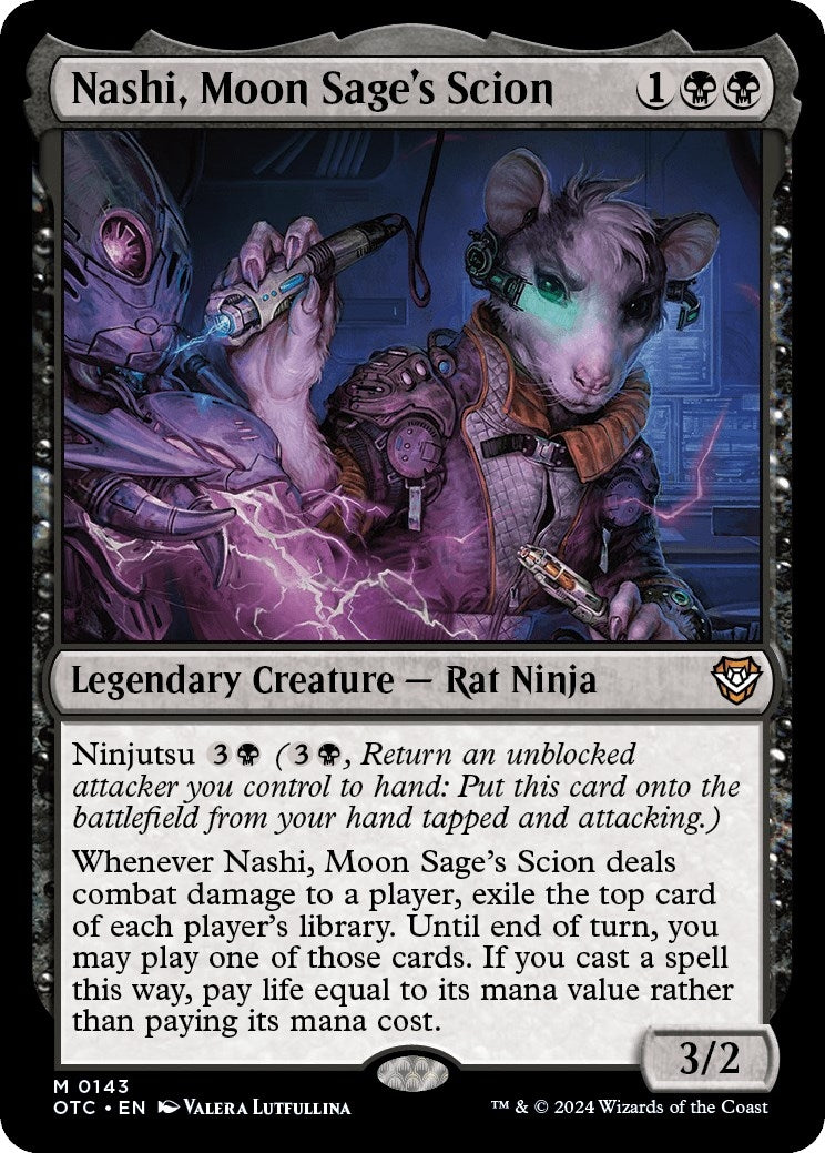 Nashi Moon Sage’s Scion (143) [OTC] - MTG Single