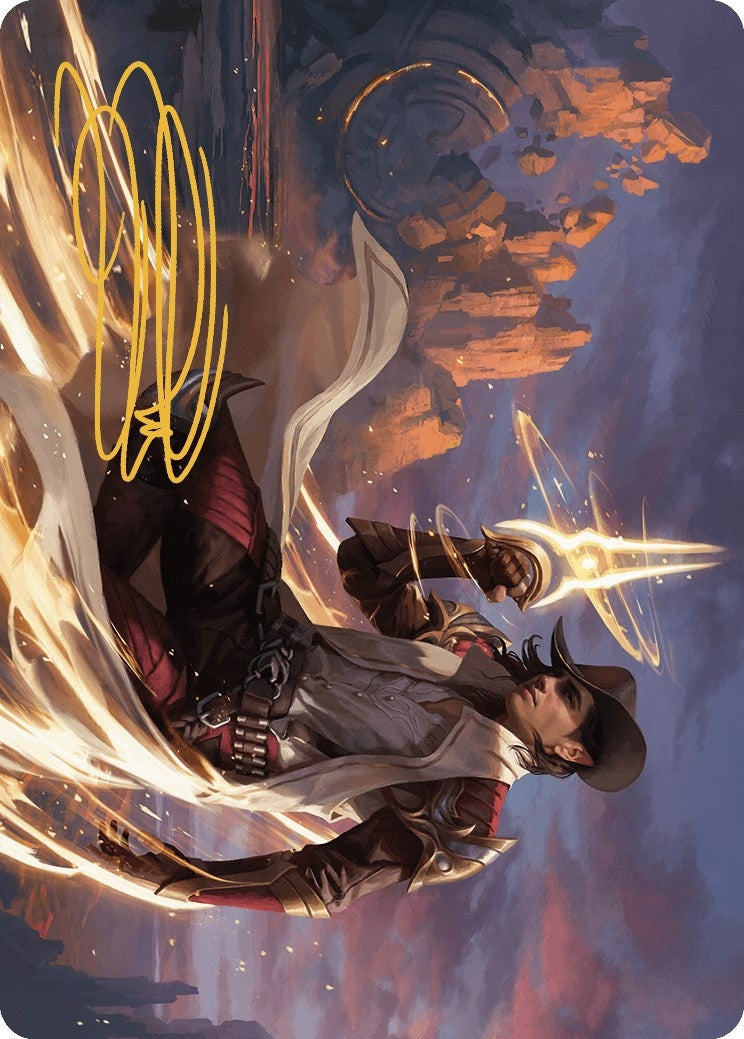 Kellan the Kid Art Card (Gold-Stamped Signature) (24) [ASOTJ] - MTG Single