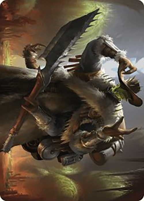 Hardbristle Bandit Art Card (13) [ASOTJ] - MTG Single